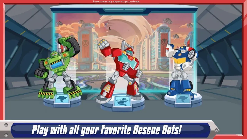 Transformers Rescue Bots: Dash (Трансформеры Боты спасатели)  [МОД Unlocked] Screenshot 1