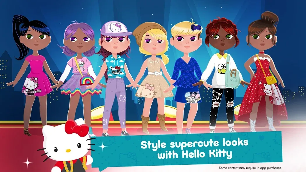 Hello Kitty Fashion Star  [МОД Много монет] Screenshot 1