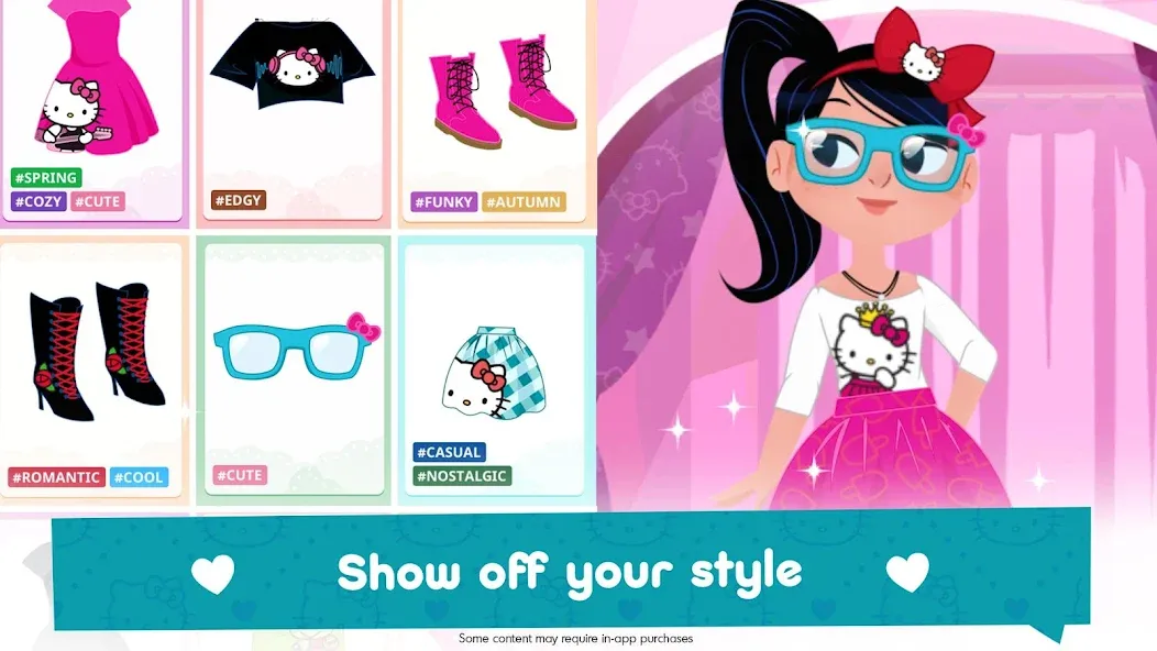 Hello Kitty Fashion Star  [МОД Много монет] Screenshot 5