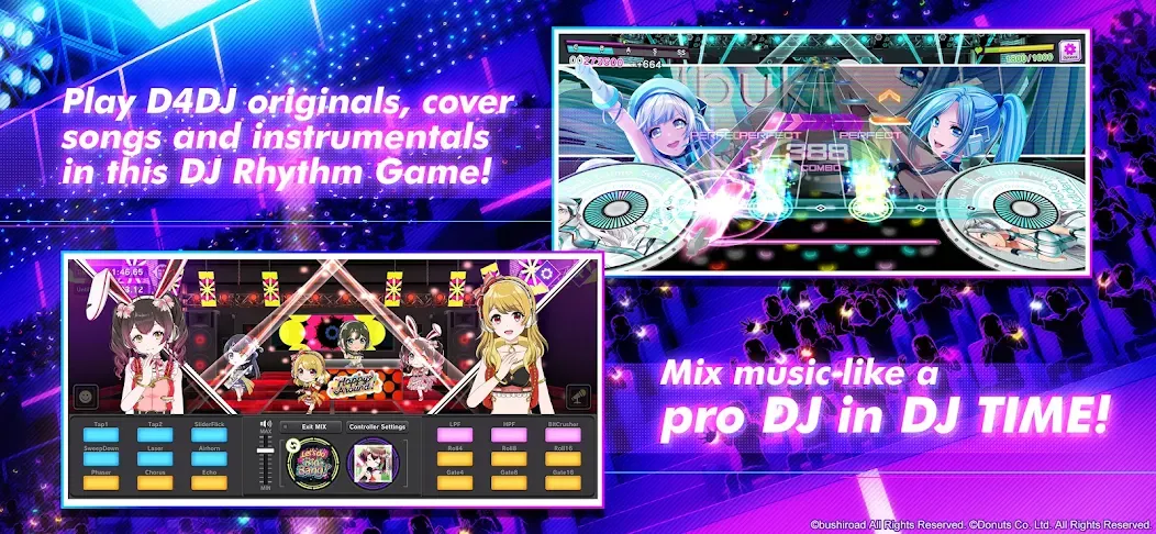 D4DJ Groovy Mix (ДидиФо Джей Груви Микс)  [МОД Бесконечные деньги] Screenshot 2