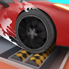 Взломанная Dyno Racing (Дино Рейсинг)  [МОД Mega Pack] - последняя версия apk на Андроид