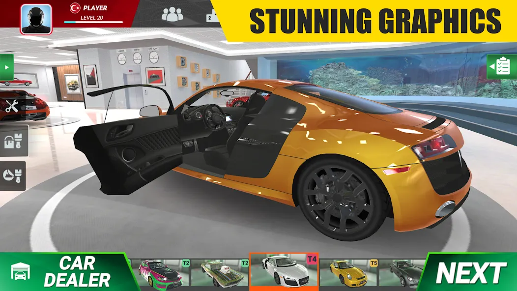 Racing Online:Car Driving Game  [МОД Много денег] Screenshot 4