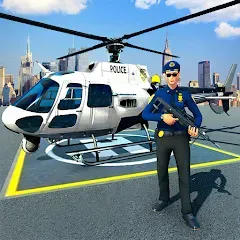 Скачать взлом Police Helicopter Chase Game  [МОД Бесконечные деньги] - стабильная версия apk на Андроид