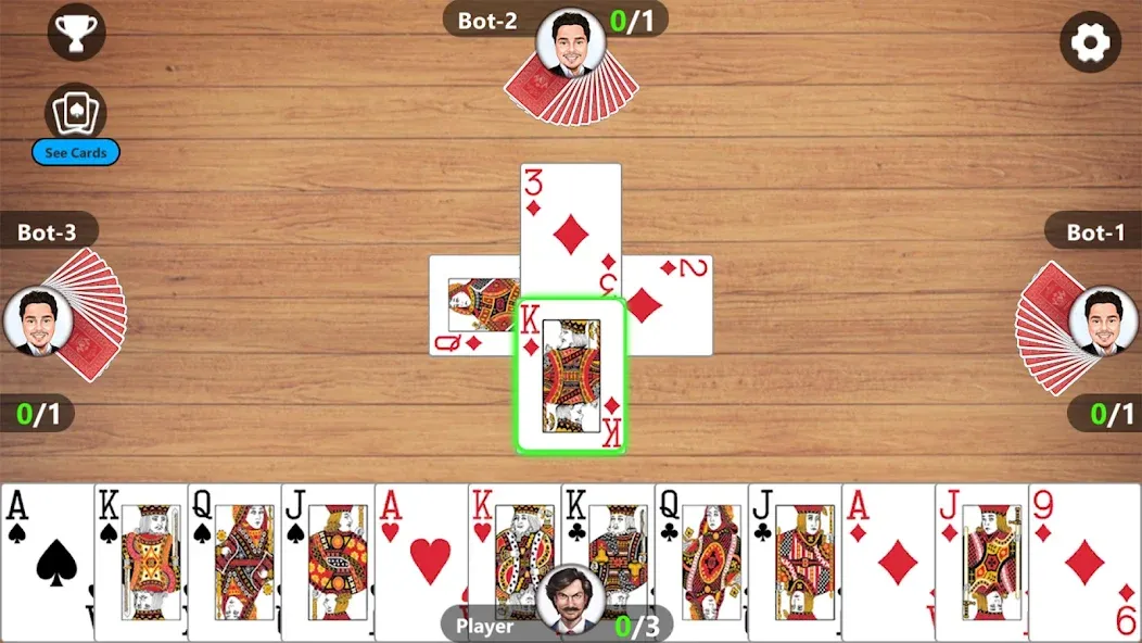 Callbreak Master 3 - Card Game  [МОД Меню] Screenshot 2