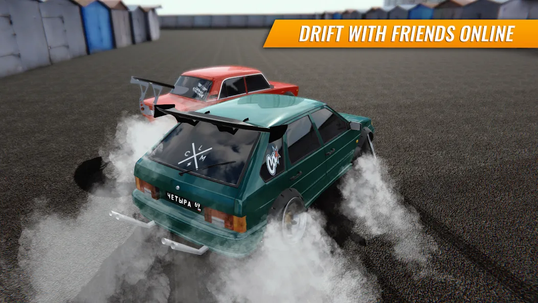 Russian Car Drift (Ар Си Ди в случае сокращения)  [МОД Все открыто] Screenshot 1