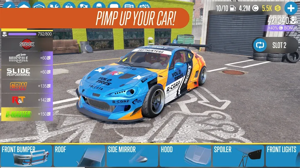 CarX Drift Racing 2 (КарХ Дрифт Рейсинг 2)  [МОД Mega Pack] Screenshot 5