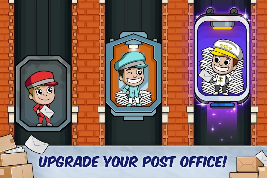 Idle Mail Tycoon (Айдл Мейл Тайкун)  [МОД Unlimited Money] Screenshot 4