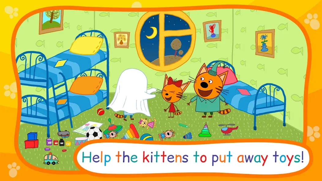 Kid-E-Cats: Bedtime Stories  [МОД Menu] Screenshot 1