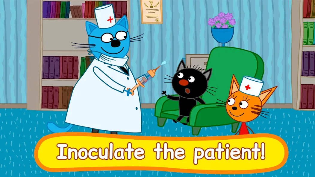 Kid-E-Cats: Animal hospital  [МОД Много монет] Screenshot 5