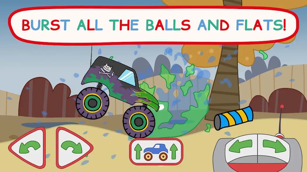 Kid-E-Cats: Kids Monster Truck  [МОД Все открыто] Screenshot 5