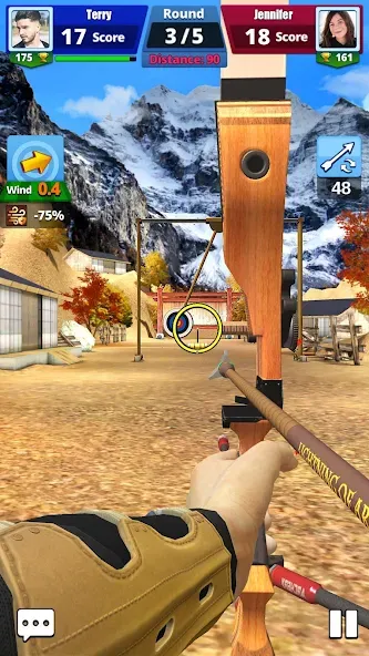 Archery Battle 3D (Арчери Баттл 3D)  [МОД Бесконечные монеты] Screenshot 2