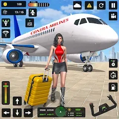 Взломанная City Pilot Cargo Plane Games (Сити Пилот Карго Плейн Геймс)  [МОД Меню] - последняя версия apk на Андроид