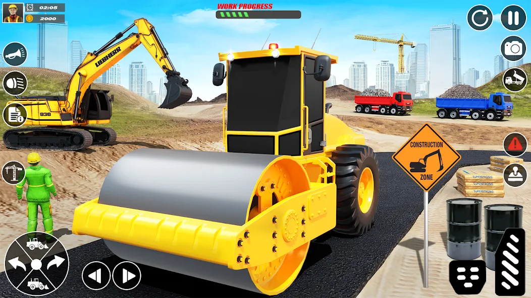 City Builder Construction Sim (Сити Билдер Констракшн Сим)  [МОД Unlimited Money] Screenshot 2