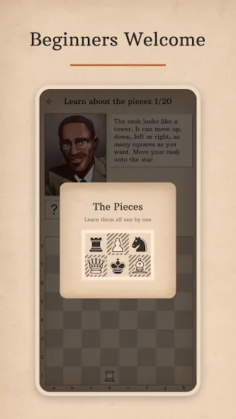 Learn Chess with Dr. Wolf  [МОД Бесконечные монеты] Screenshot 5