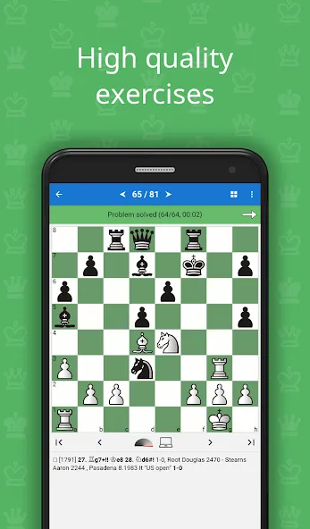 Mate in 2 (Chess Puzzles)  [МОД Бесконечные деньги] Screenshot 1