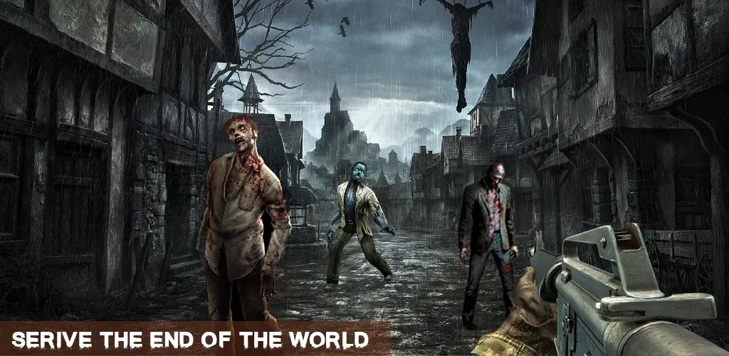 Zombie Games 3d 2024 : fps War  [МОД Бесконечные монеты] Screenshot 5