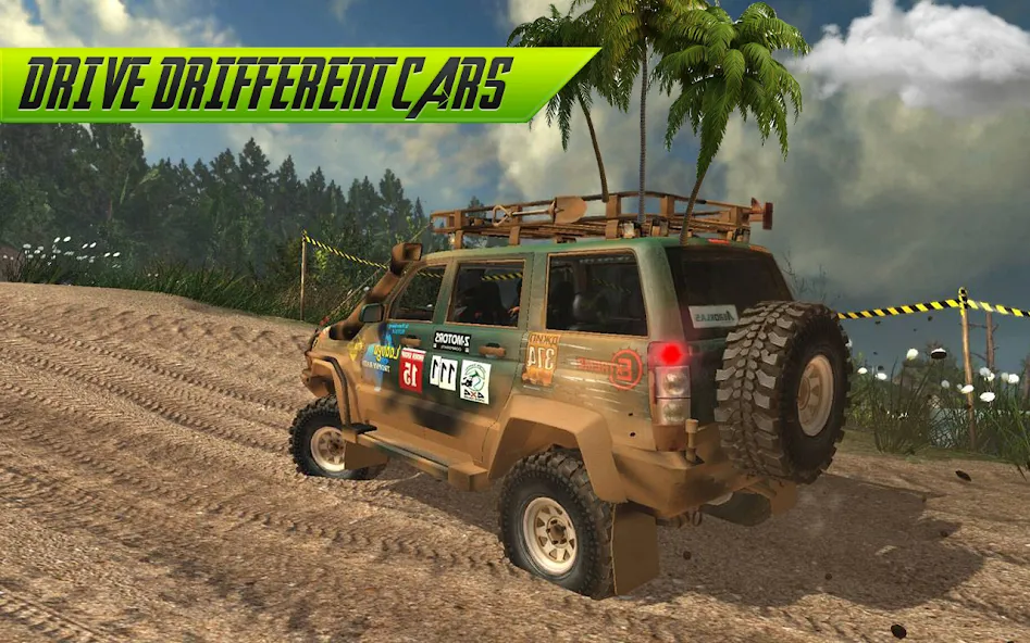 Offroad Jeep Driving Simulator  [МОД Unlocked] Screenshot 2