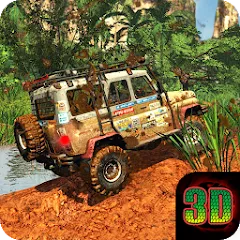 Скачать взломанную Offroad Jeep Driving Simulator  [МОД Unlocked] - последняя версия apk на Андроид