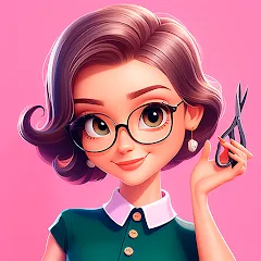 Взломанная Beauty Tycoon: Hair Salon Game (Бьюти Тайкун)  [МОД Unlocked] - последняя версия apk на Андроид