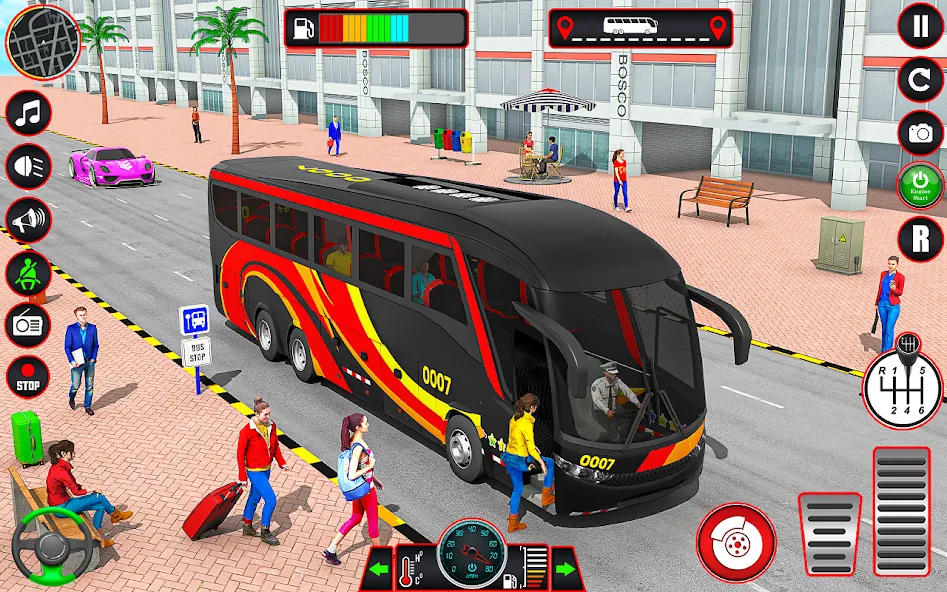 City Bus Simulator 3D Bus Game (Симулятор городского автобуса 3D  игра   )  [МОД Много денег] Screenshot 5