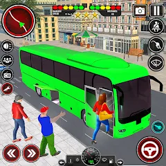 Скачать взломанную City Bus Simulator 3D Bus Game (Симулятор городского автобуса 3D  игра   )  [МОД Много денег] - последняя версия apk на Андроид