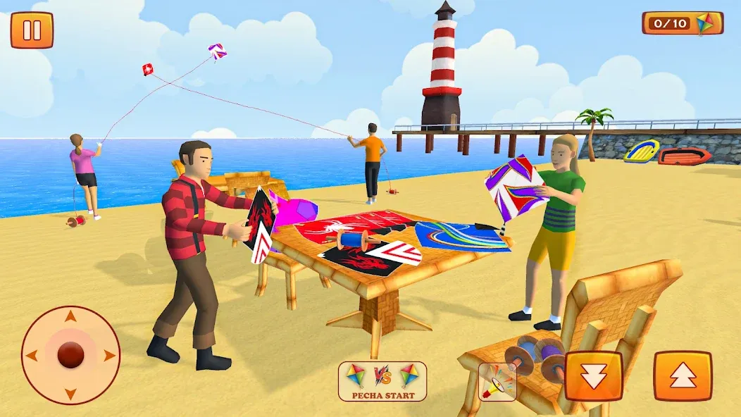 Kite Game: Kite Flying Game 3D  [МОД Все открыто] Screenshot 3