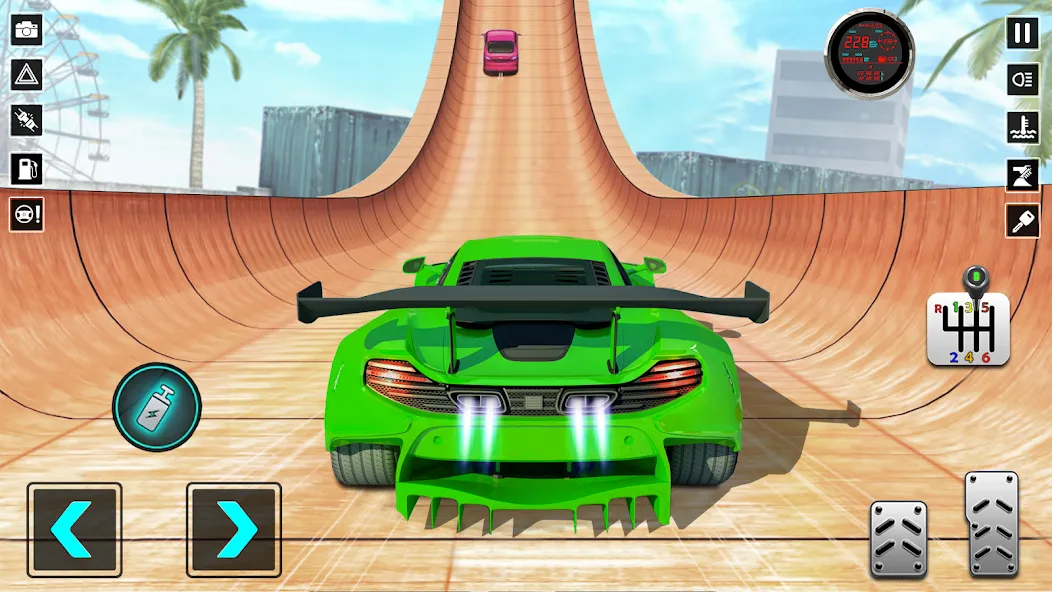 TopRace: Fast Car Simulator (Рамп Кар Гейм)  [МОД Все открыто] Screenshot 3