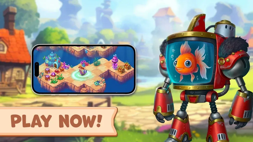 Mergest Kingdom: Merge game  [МОД Unlocked] Screenshot 4