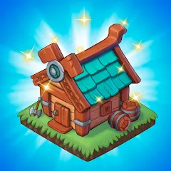 Взлом Mergest Kingdom: Merge game  [МОД Unlocked] - стабильная версия apk на Андроид
