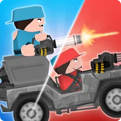 Скачать взломанную Clone Armies: Battle Game (Клоун армии)  [МОД Mega Pack] - полная версия apk на Андроид