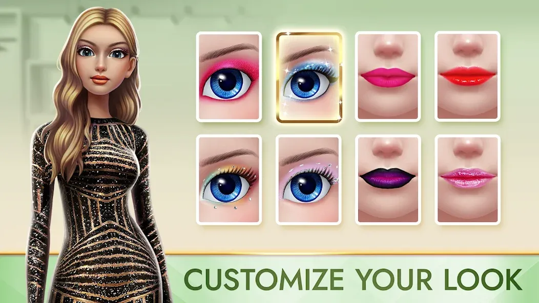 Super Stylist Fashion Makeover  [МОД Бесконечные монеты] Screenshot 4