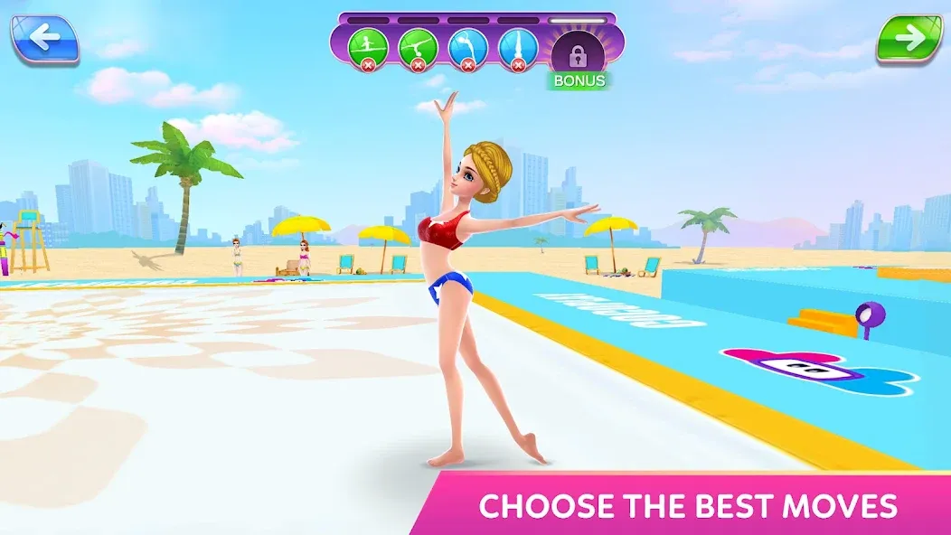 Gymnastics Superstar Star Girl  [МОД Menu] Screenshot 2