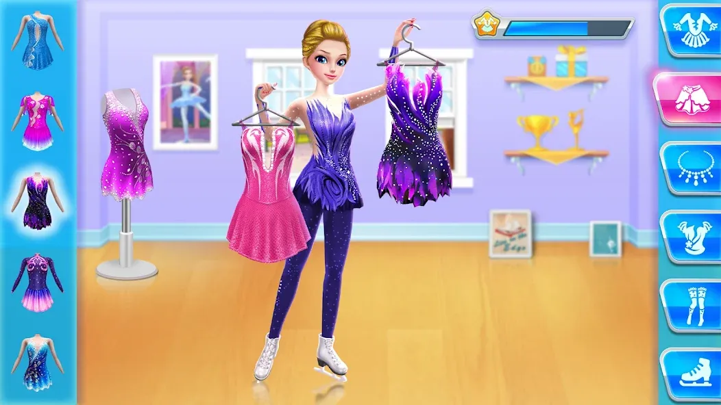 Ice Skating Ballerina Life  [МОД Много монет] Screenshot 1