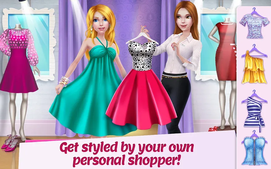 Shopping Mall Girl: Chic Game  [МОД Menu] Screenshot 3