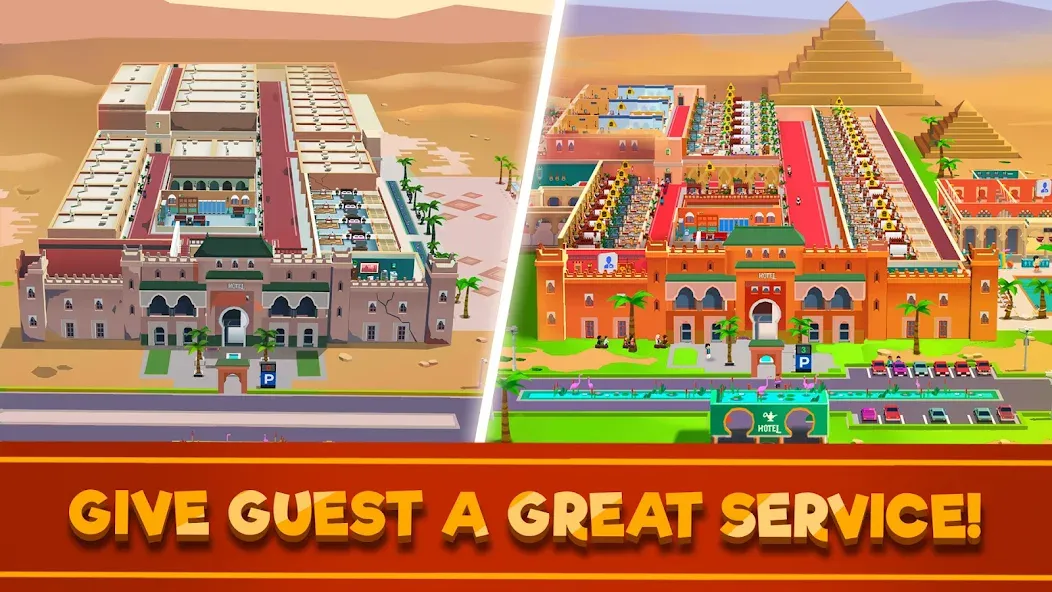 Hotel Empire Tycoon－Idle Game  [МОД Unlocked] Screenshot 4