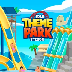 Взлом Idle Theme Park Tycoon (Айдел Тем Парк Тайкун)  [МОД Бесконечные монеты] - стабильная версия apk на Андроид