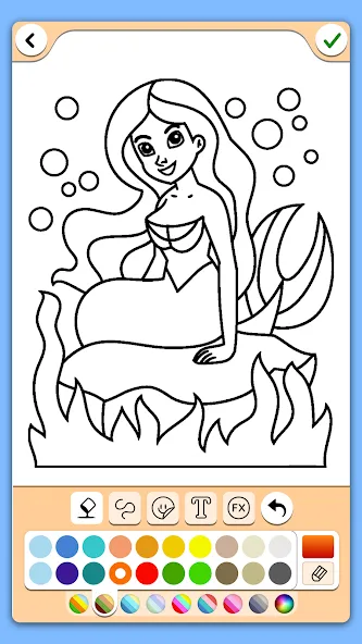 Coloring for girls and women  [МОД Бесконечные деньги] Screenshot 1