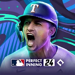 Скачать взломанную MLB Perfect Inning 24 (МЛБ Совершенная Подача 23)  [МОД Бесконечные монеты] - последняя версия apk на Андроид