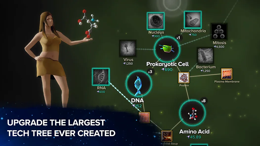 Cell to Singularity: Evolution  [МОД Бесконечные деньги] Screenshot 5