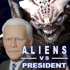 Взлом Aliens vs President (Элиены против Президента)  [МОД Mega Pack] - полная версия apk на Андроид