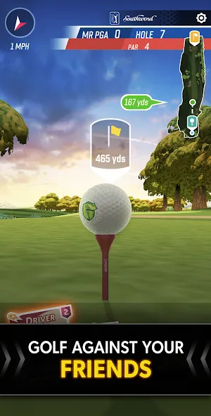 PGA TOUR Golf Shootout (ПГА ТУР Гольф Стрельба)  [МОД Бесконечные монеты] Screenshot 2