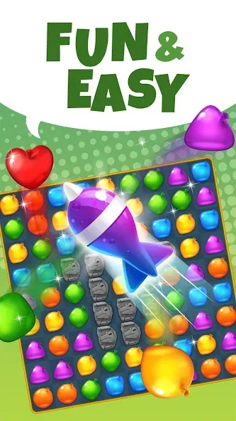 Aqua Blast: Match 3 Puzzle (Аква Бласт)  [МОД Mega Pack] Screenshot 2