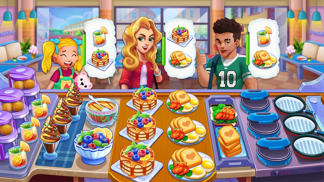 Food Voyage: Fun Cooking Games (Фуд Воядж)  [МОД Много монет] Screenshot 3