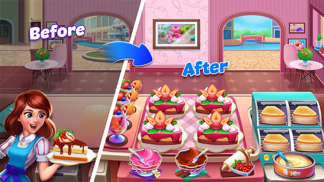 Food Voyage: Fun Cooking Games (Фуд Воядж)  [МОД Много монет] Screenshot 4