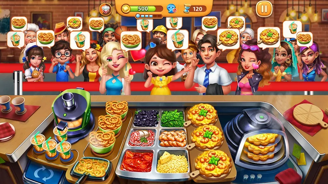 Cooking City - Cooking Games (Кукинг Сити)  [МОД Mega Pack] Screenshot 2