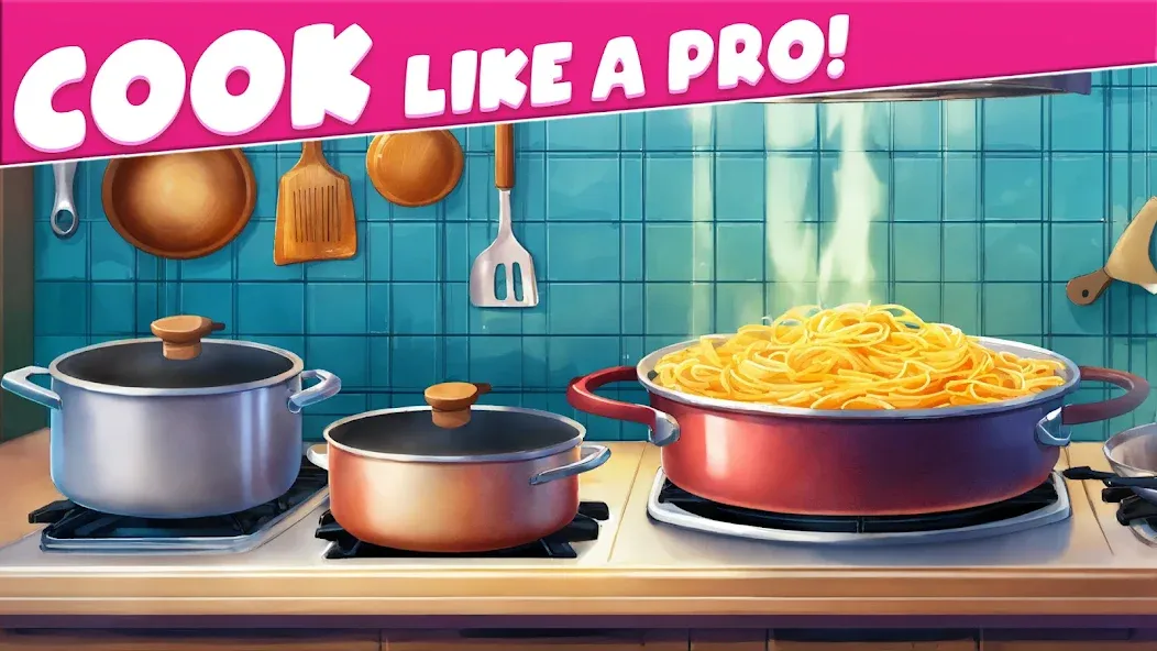 Cooking Taste Restaurant Games  [МОД Unlocked] Screenshot 1