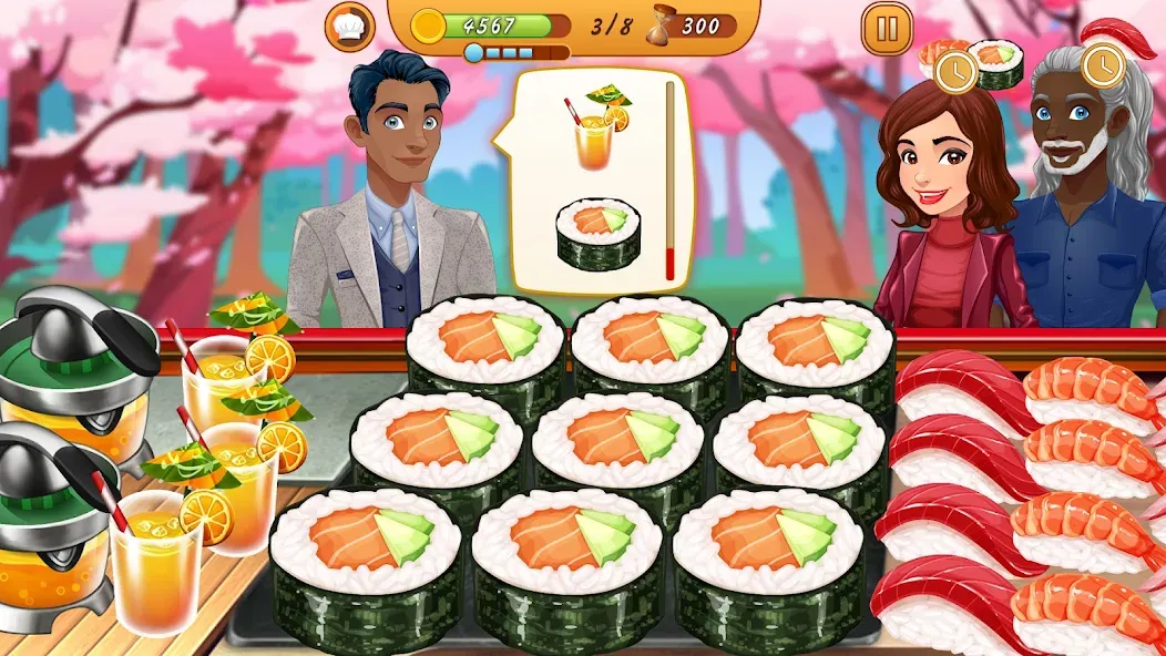 Cooking Team: Restaurant Games  [МОД Все открыто] Screenshot 3