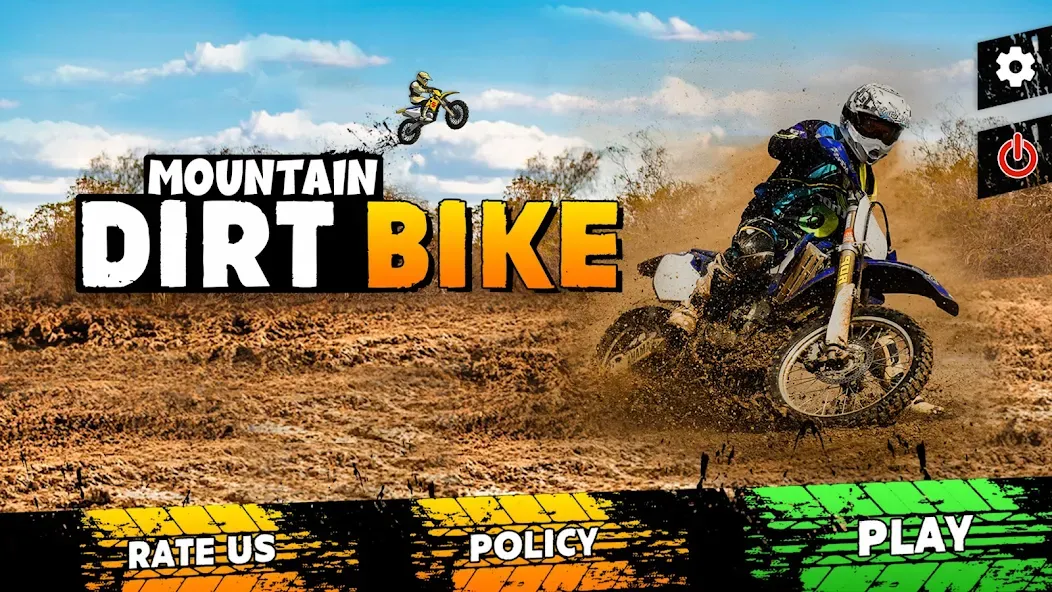 Mountain Dirt Bike Champions  [МОД Бесконечные монеты] Screenshot 4