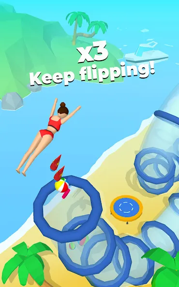 Flip Jump Stack!  [МОД Unlimited Money] Screenshot 1