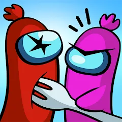 Взлом Sausage Wars.io  [МОД Mega Pack] - стабильная версия apk на Андроид